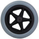 8" переднє колесо QL08-009А