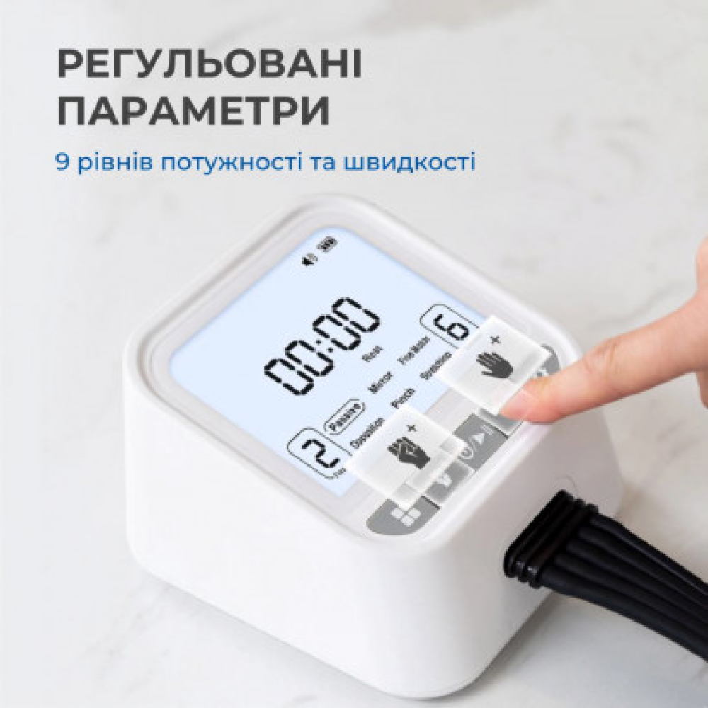 Рукавиця-тренажер для реабілітації лівої руки та пальців SY-HRE12E-L (7 режимів)