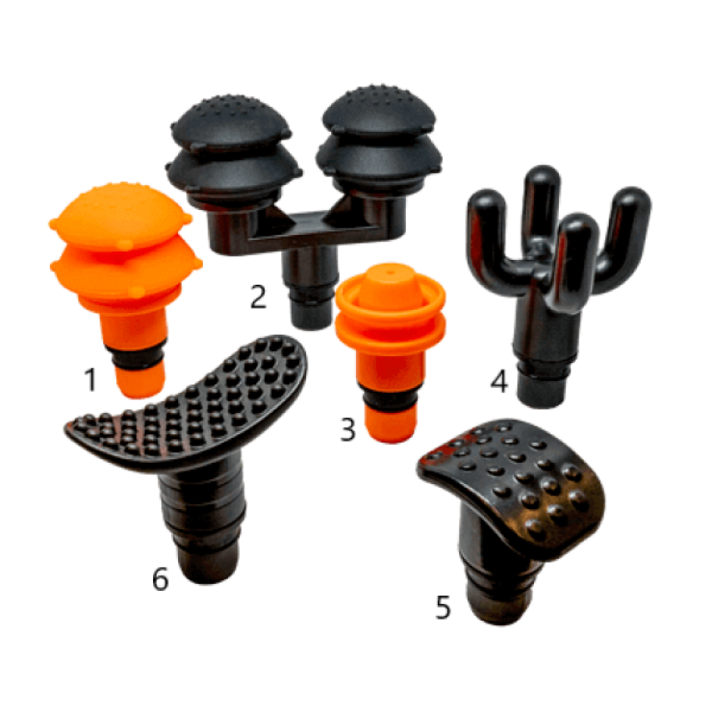 Набір насадок до масажера Fasciq Mini (6 шт.)