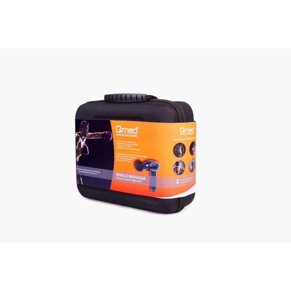 Масажний пістолет для масажу глибоких тканин Qmed Deep Tissue Muscle Massager
