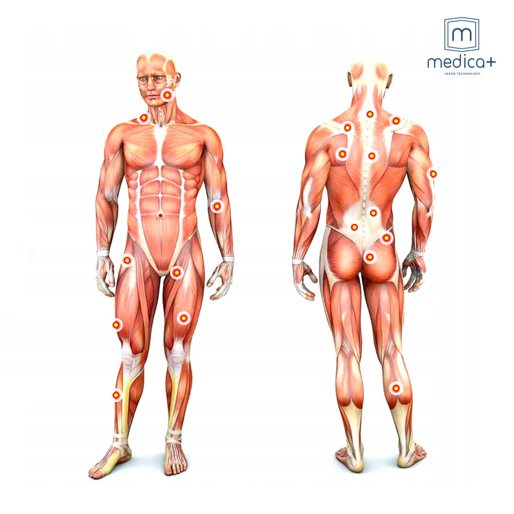 Перкуссионный ручной массажер Medica+ MassHand Pro 6.0
