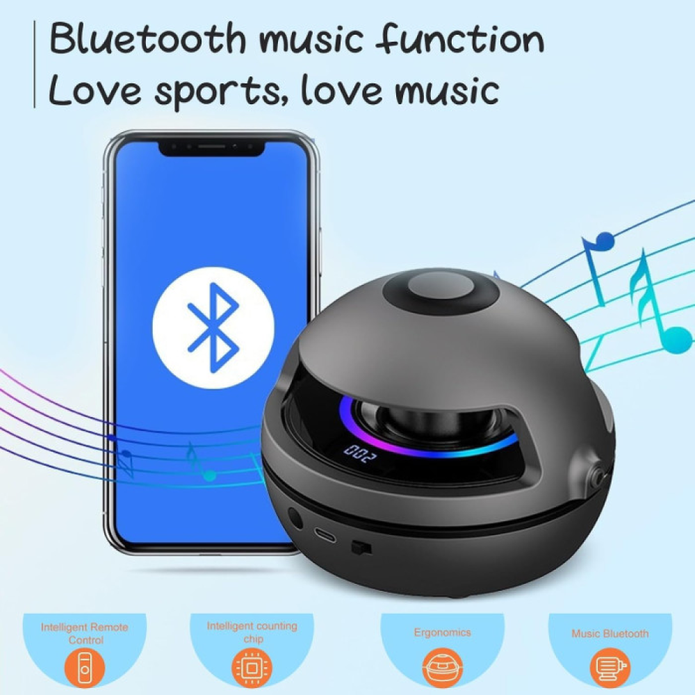 Электронная скакалка с пультом управления и блютуз-колонкой Beauty Gadgets