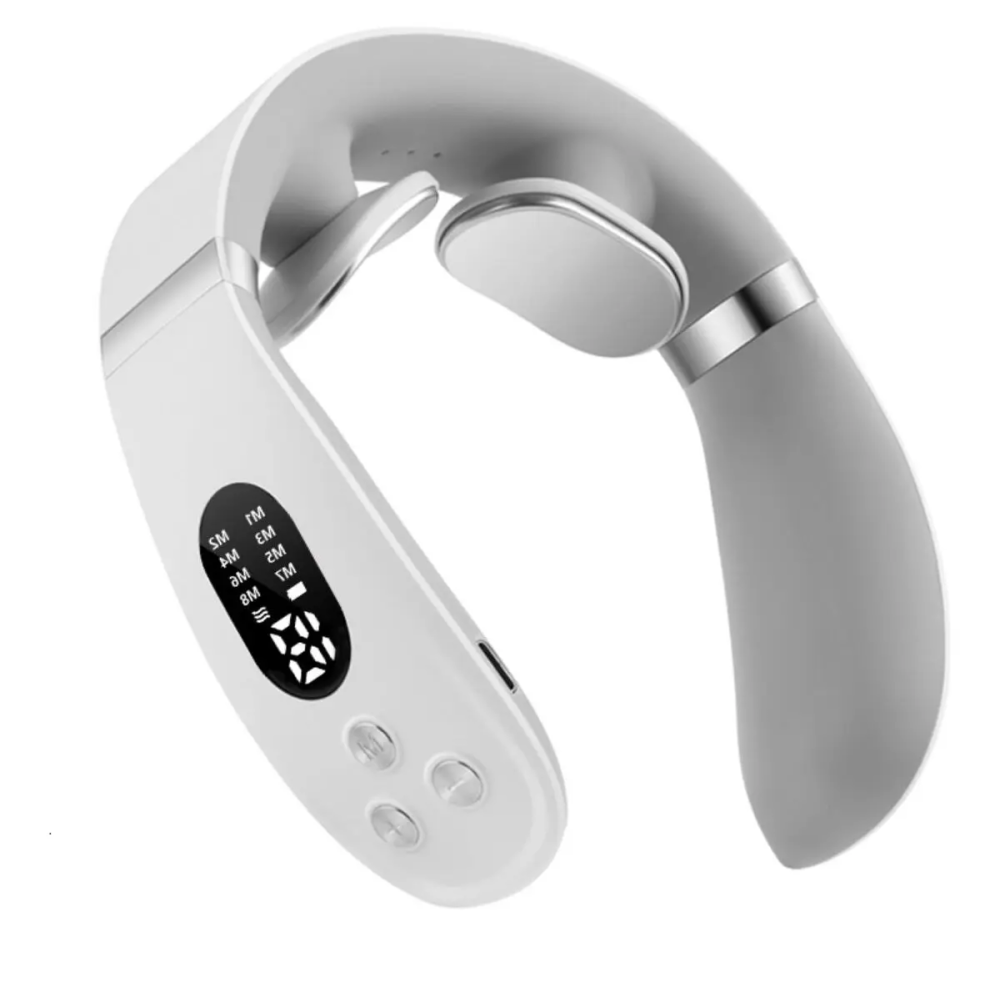 Массажер для шеи Neck Massager с функцией подогрева, портативный OrtoMed P1A