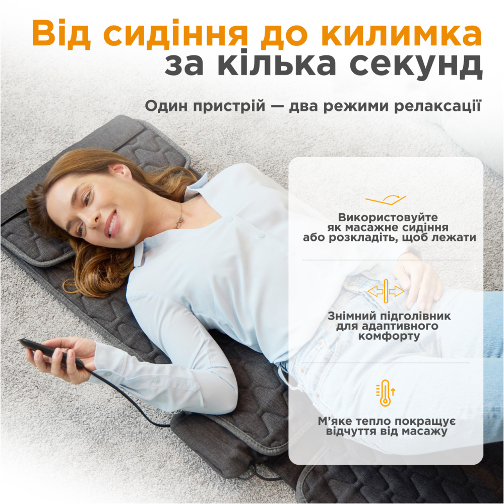 Масажна накидка на сидіння Medisana MC 700