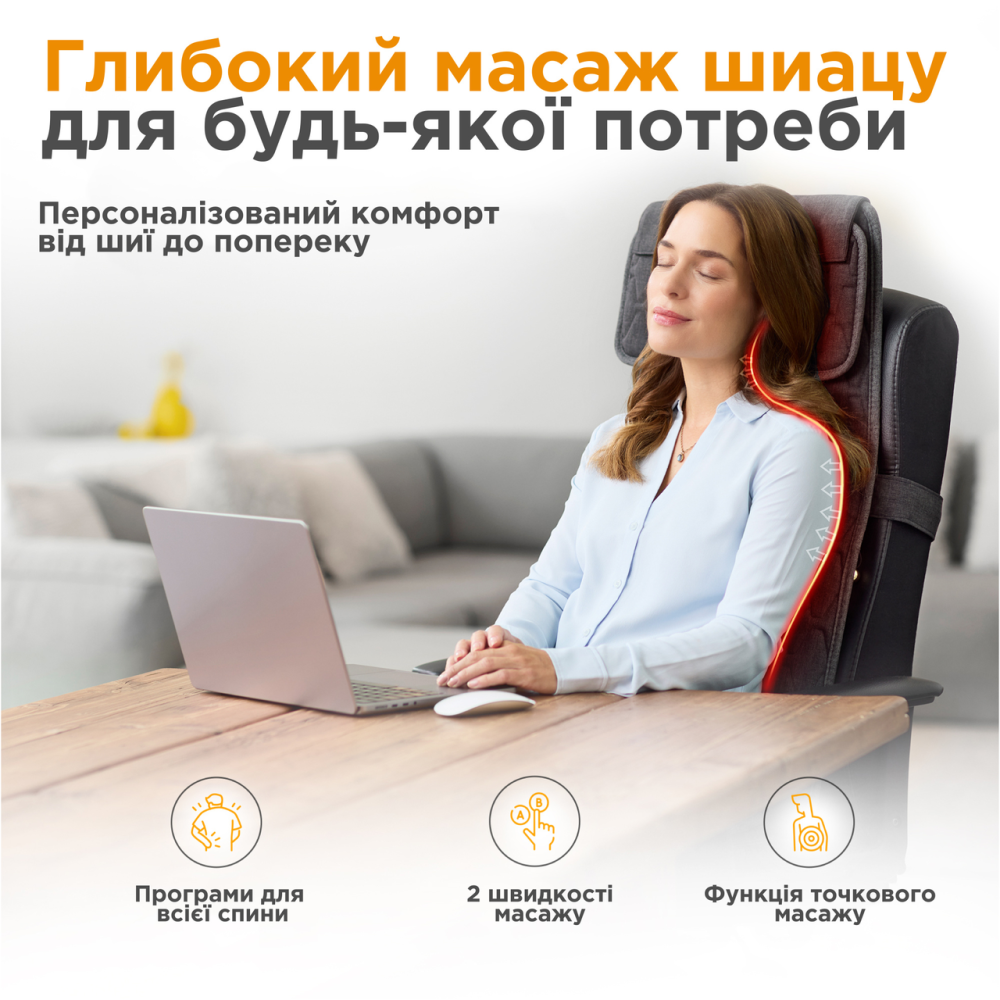 Масажна накидка на сидіння Medisana MC 700