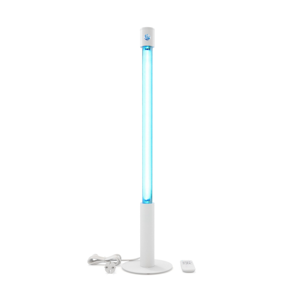Бактерицидний опромінювач з таймером BactoSfera 360° 25 Eco +100% RC-Timer White (Небиткий безозоновий)