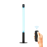 Бактерицидний опромінювач з таймером BactoSfera 360° 25 Eco +100% RC-Timer Black (Небиткий безозоновий)