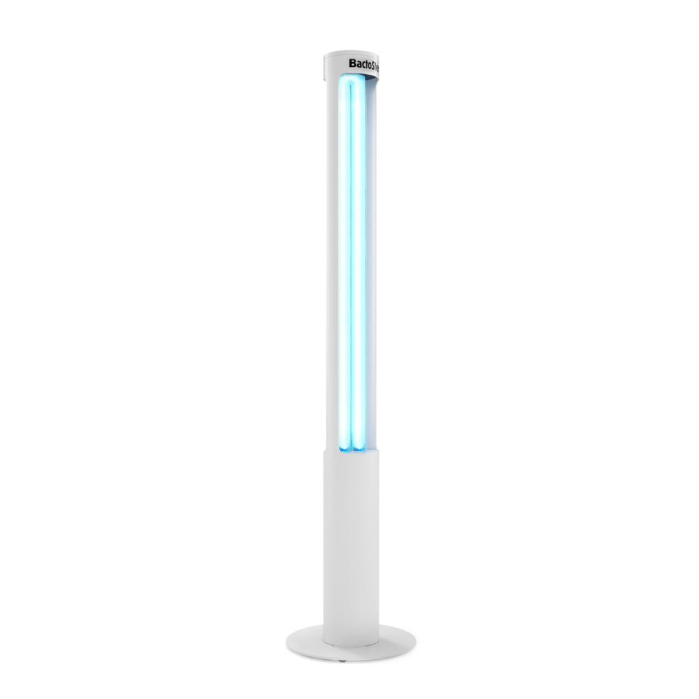 Бактерицидний опромінювач з таймером BactoSfera 360° U60 +100% RC-TIMER White (Безозоновий)