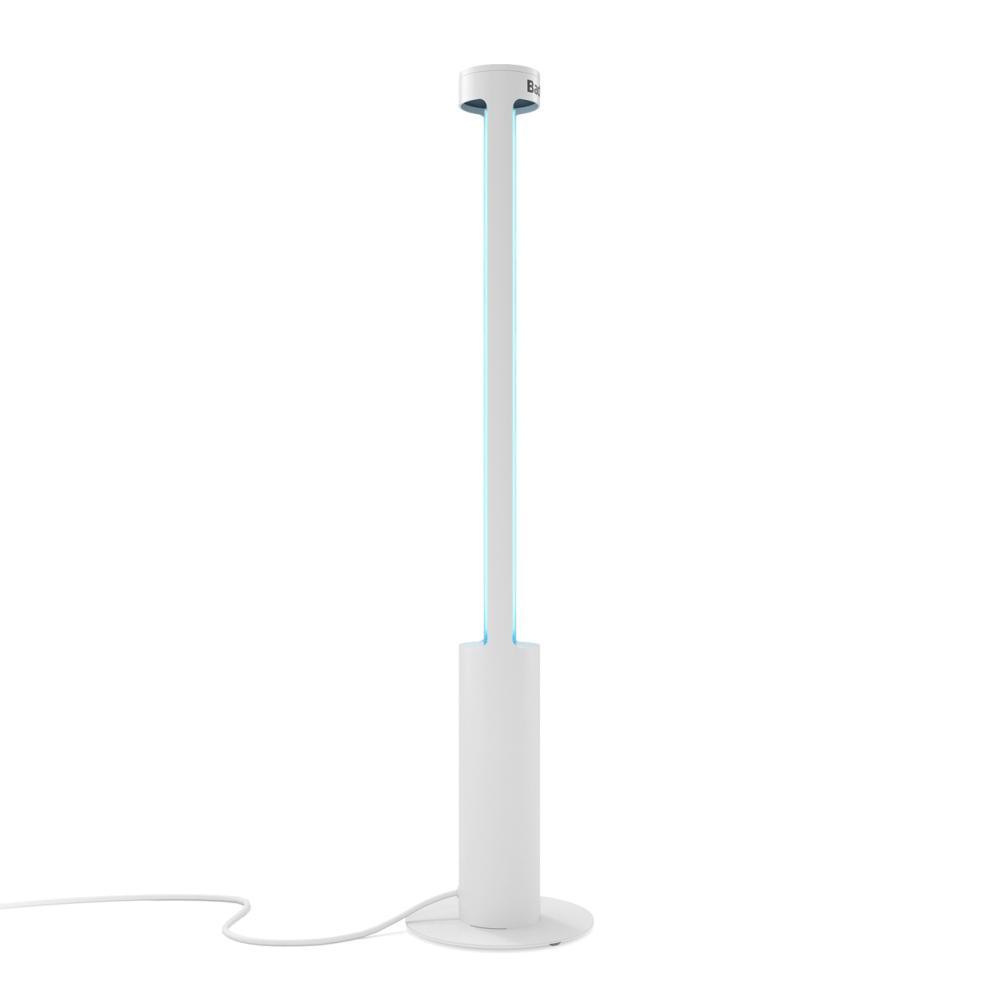 Бактерицидний опромінювач з таймером BactoSfera 360° U60 +100% RC-TIMER White (Безозоновий)