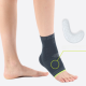 Бандаж на гомілковостопний суглоб еластичний, з силіконовою вставкою Ortomedica REF-720