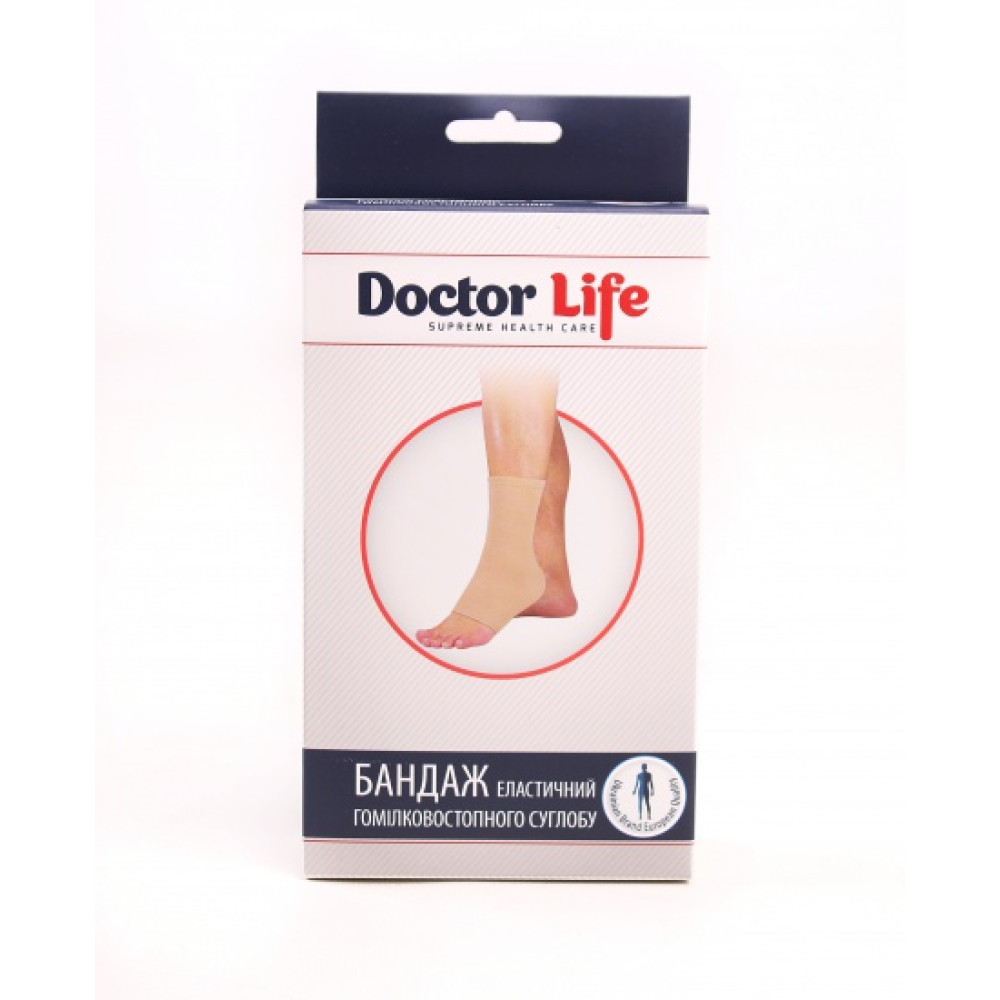 Эластичный бандаж голеностопного сустава Doctor Life AN-08