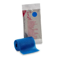 Напівжорсткий бинт для іммобілізації 3M Soft Cast 7.6 см х 3.6 м (Синій)