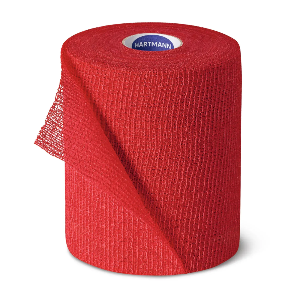 Бинт когезивный фиксирующий Peha-haft Color red красный 10см x 20м