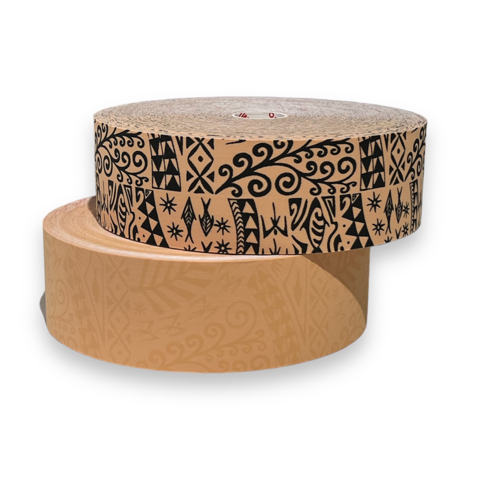 Біомеханічний тейп Dynamic Tape 5 см х 31 м (бежевий з бежевим тату)