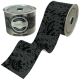 Биомеханический тейп Dynamic Tape 5 см х 5 м Eco (черный с серым тату)