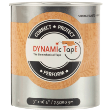 Биомеханический тейп Dynamic Tape 7.5 см х 5 м (бежевый с бежевым тату)