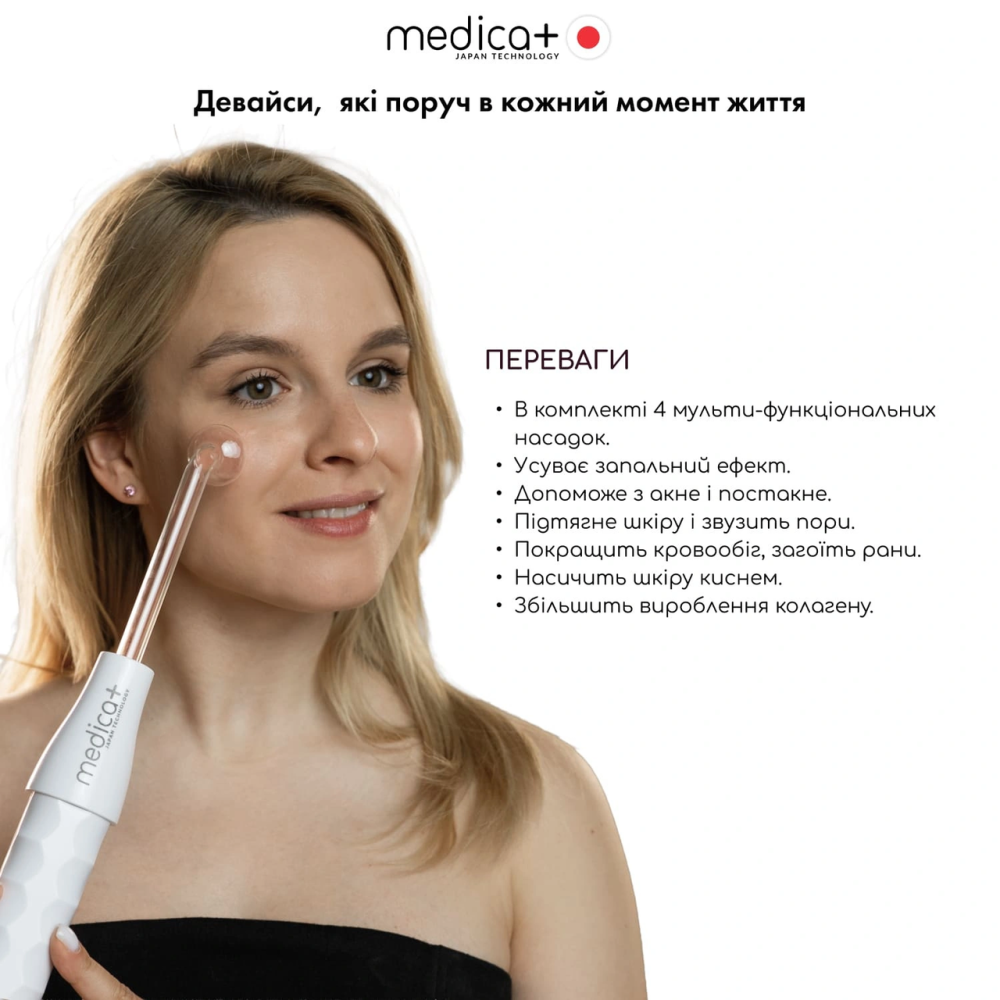 Портативный дарсонваль Medica+ Darsoline 4.0 Case Pro