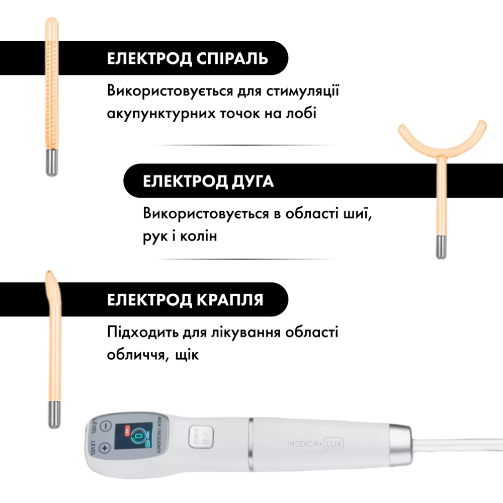 Аппарат Дарсонваль Medica+ Lux Darsoline 8.0