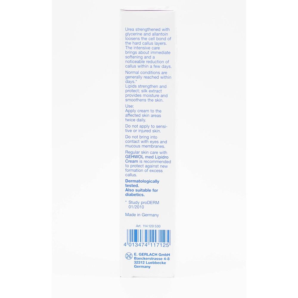 Крем для загрубевшей кожи ног Gehwol Callus/Hornhaut Creme 75 мл