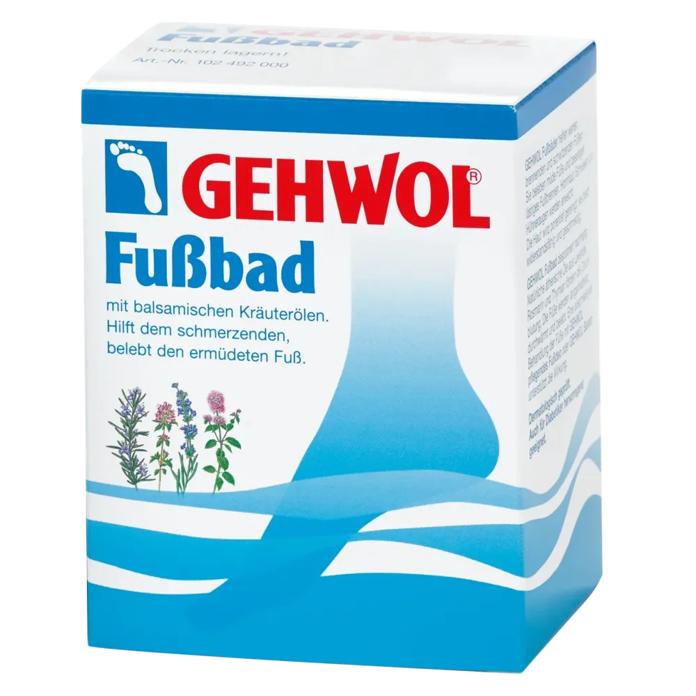 Ванна для усталых ног Gehwol Fussbad 10 пакетов по 20 г