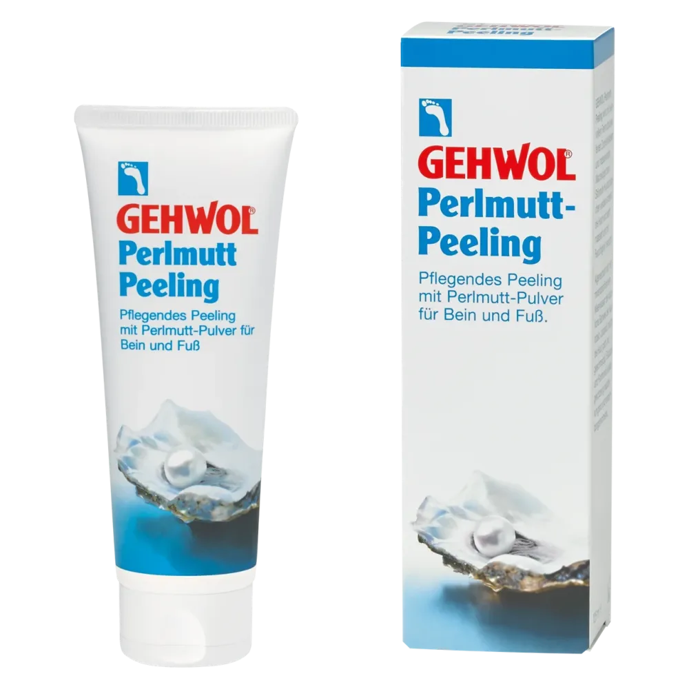 Жемчужный пилинг Mother-of-Pearl scrub Gehwol 125 мл