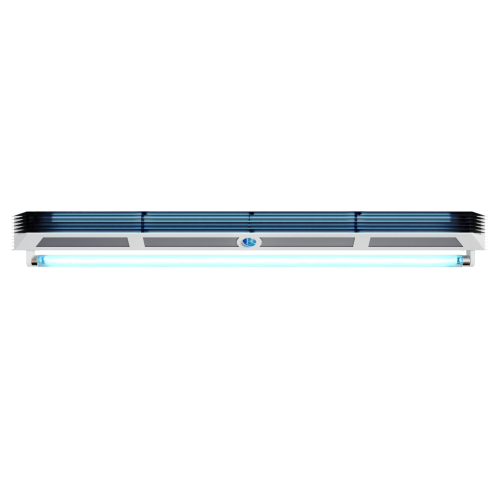 Облучатель ультрафиолетовый, экранированный с жалюзи BactoSfera EKRAN Jalousie 55x2 FAN + 100% (Безозоновый)