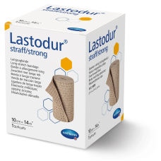 Бинт еластичний високої розтяжності Lastodur straff strong тугий 10см х 14м