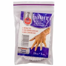 Бинт эластичный сетчатый трубчатый (25 см х 1 см) Торос (Палец)
