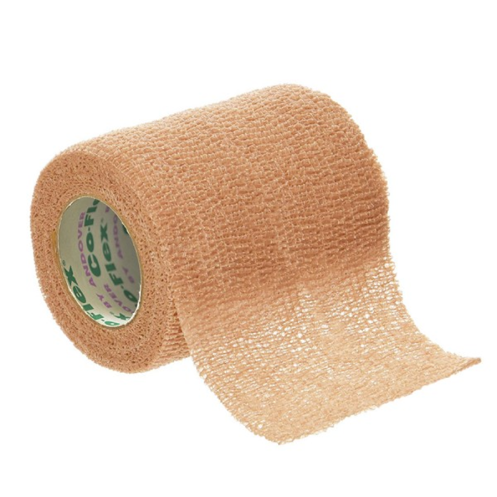 Самофиксирующий эластичный бинт Coflex Andover 7,6 см х 4,6 м (Бежевый)