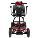 Электрический скутер крепкий четырехколесный Beauty Gadgets MS 309