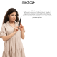 Роторна електрична зубна щітка Medica+ ProBrush XO Carbon (Black)