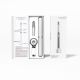 Отбеливающая звуковая зубная щетка Medica+ LUX 10Х Portable Grey