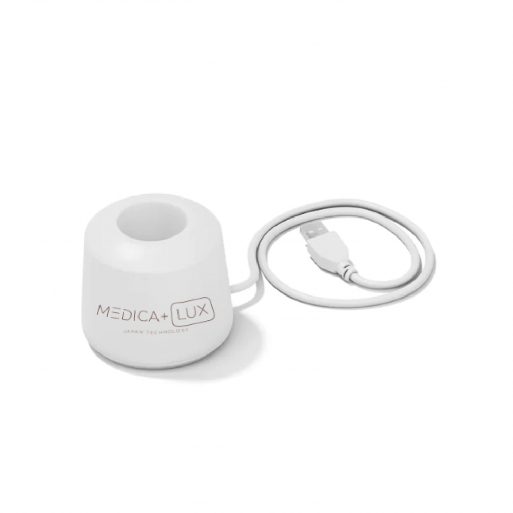 Отбеливающая звуковая зубная щетка Medica+ LUX 10Х Portable Rose Gold