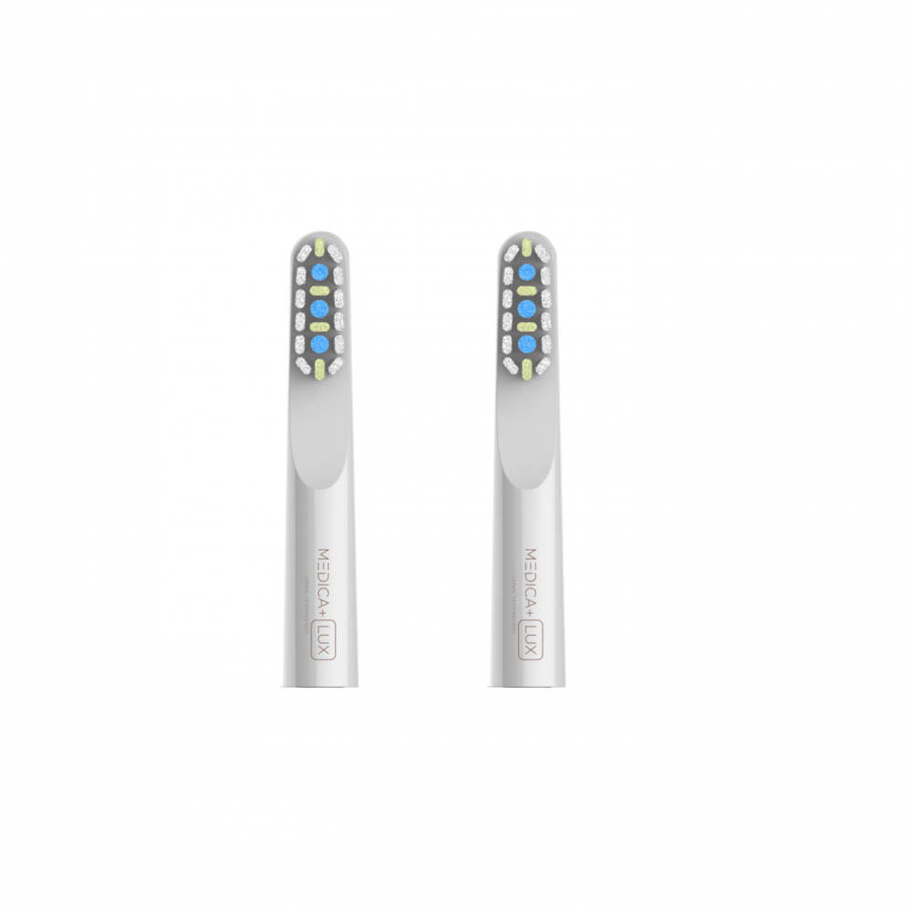 Отбеливающая звуковая зубная щетка Medica+ LUX 10Х Portable Silver
