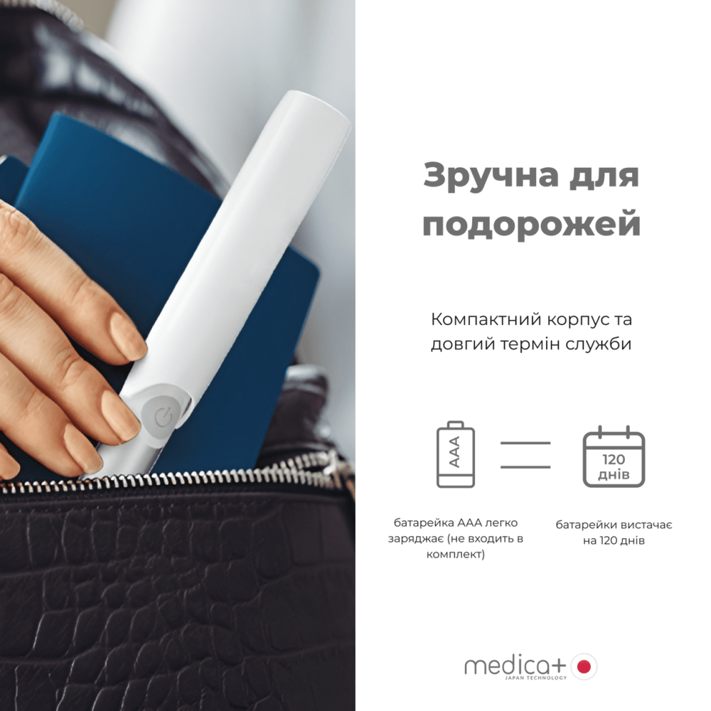 Звуковая зубная щетка Medica+ ProBrush 7.0 Compact (Silver)