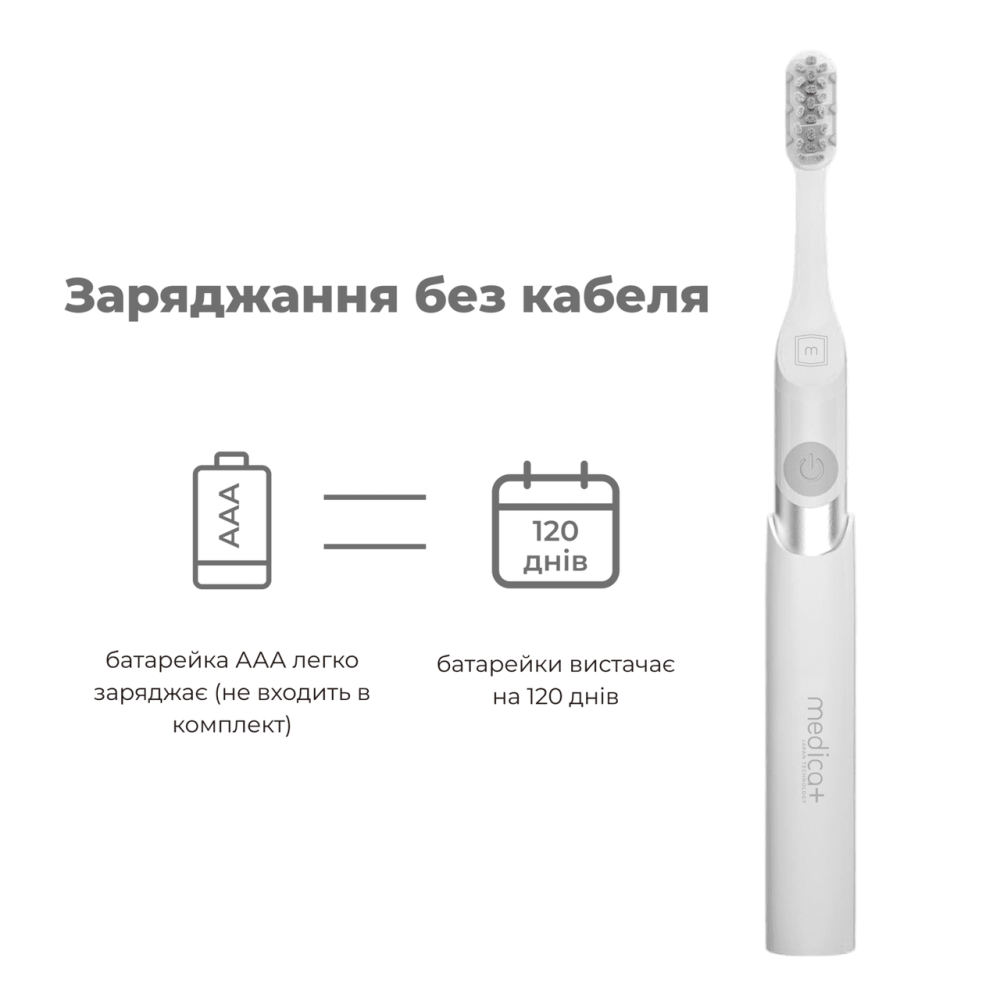 Звуковая зубная щетка Medica+ ProBrush 7.0 Compact (Silver)