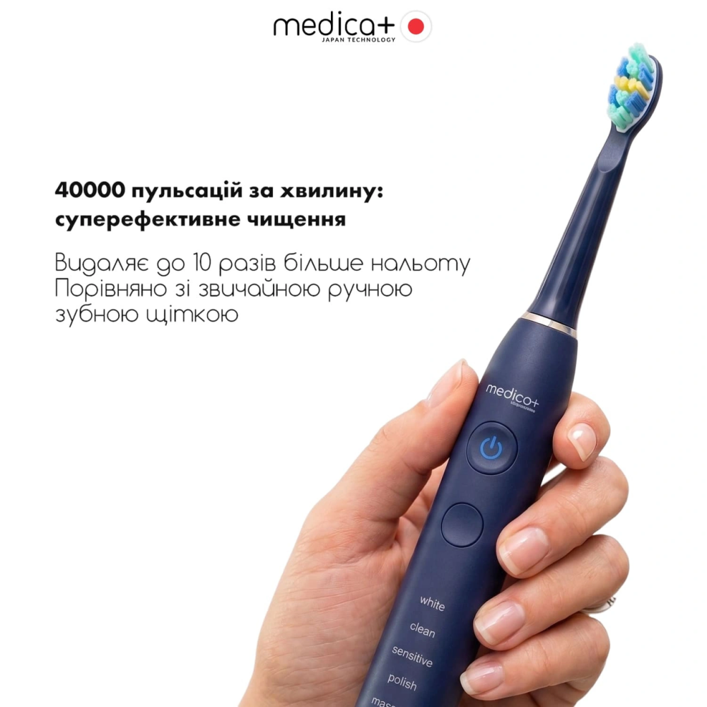 Ультразвуковая зубная щетка Medica+ PROBRUSH 8.0 Blue