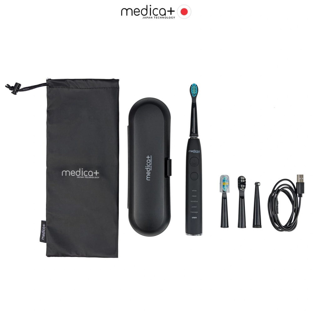 Ультразвуковая зубная щетка Medica+ PROBRUSH 8.0 Black