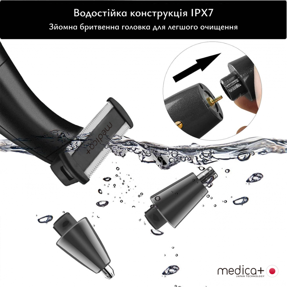 Тример Електростанок 4в1 Medica+ Trimmer 8.0