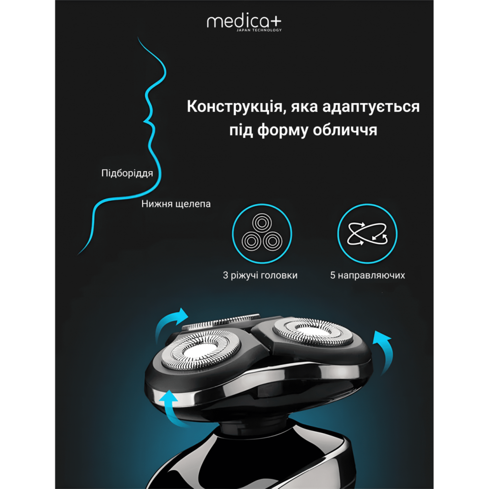 Электробритва 4в1 Medica+ Shaver 4v1