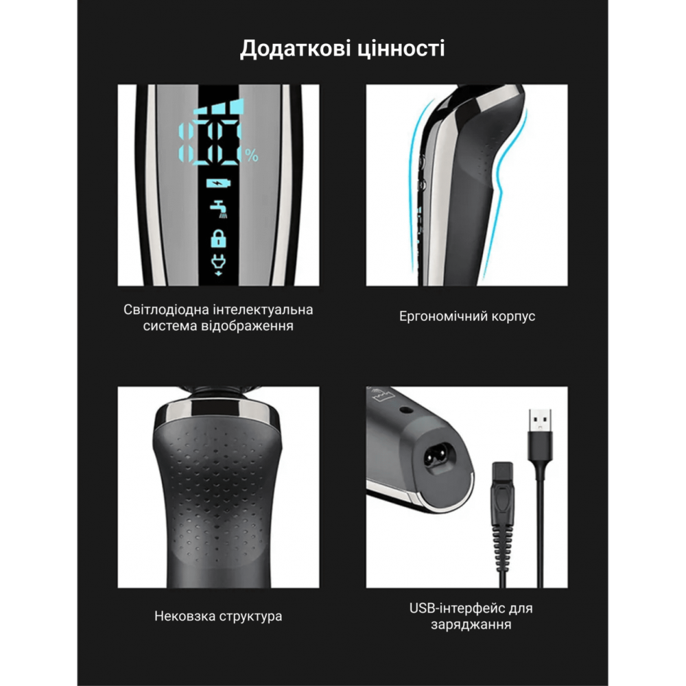 Электробритва 4в1 Medica+ Shaver 4v1