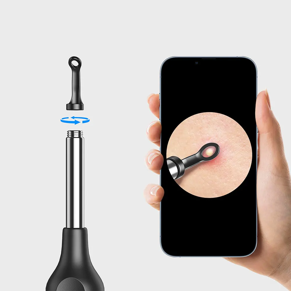 Ложка уно, насадка для портативного медицинского эндоскопа Heaco Uno spoon