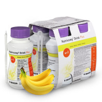 Нутрикомп Дринк Плюс банан BBraun Nutricomp Drink Plus (200 мл, 4 шт)