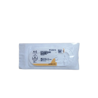 Хірургічна нитка Ethicon Етибонд Ексель (Ethibond Excel) 4/0, довжина 90 см, 2 кол-ріж. голки 17 мм, W6915