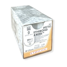 Хірургічна нитка Ethicon Етибонд Ексель (Ethibond Excel) 0, довжина 75 см, кол. голка 31 мм, W975G