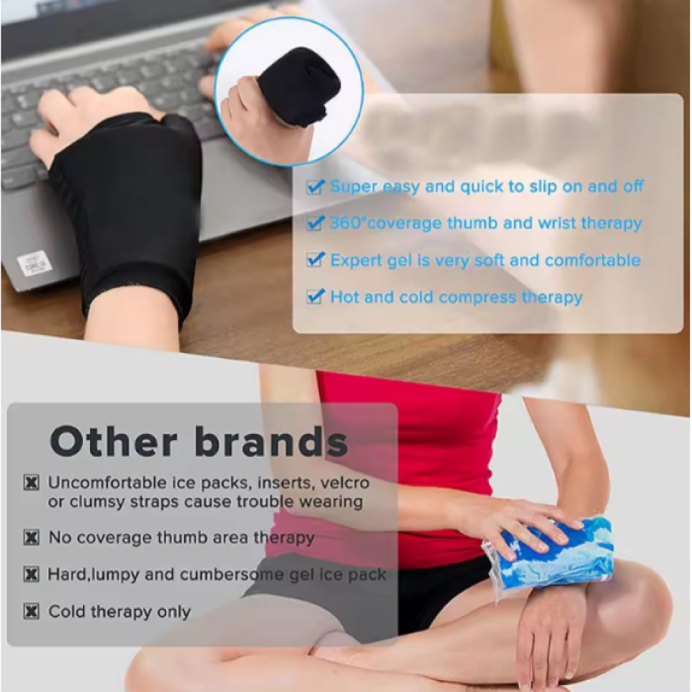 Охолоджувально-зігріваючий компрес для зап'ястя Beauty Gadgets