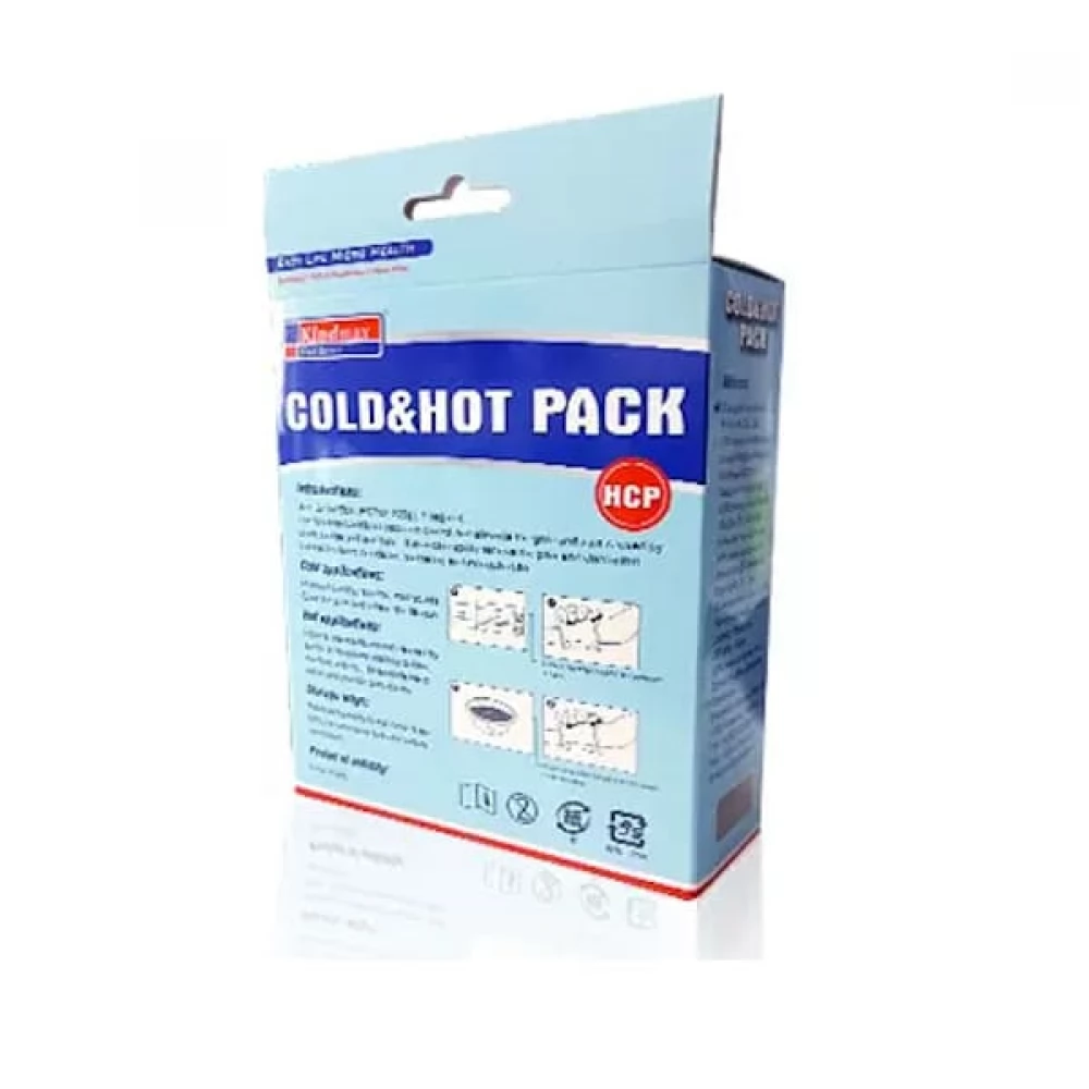 Гелевий зігріваючий та охолоджувальний пакет Kindmax Hot&Cold Pack Small (12х15 см, 2 шт)