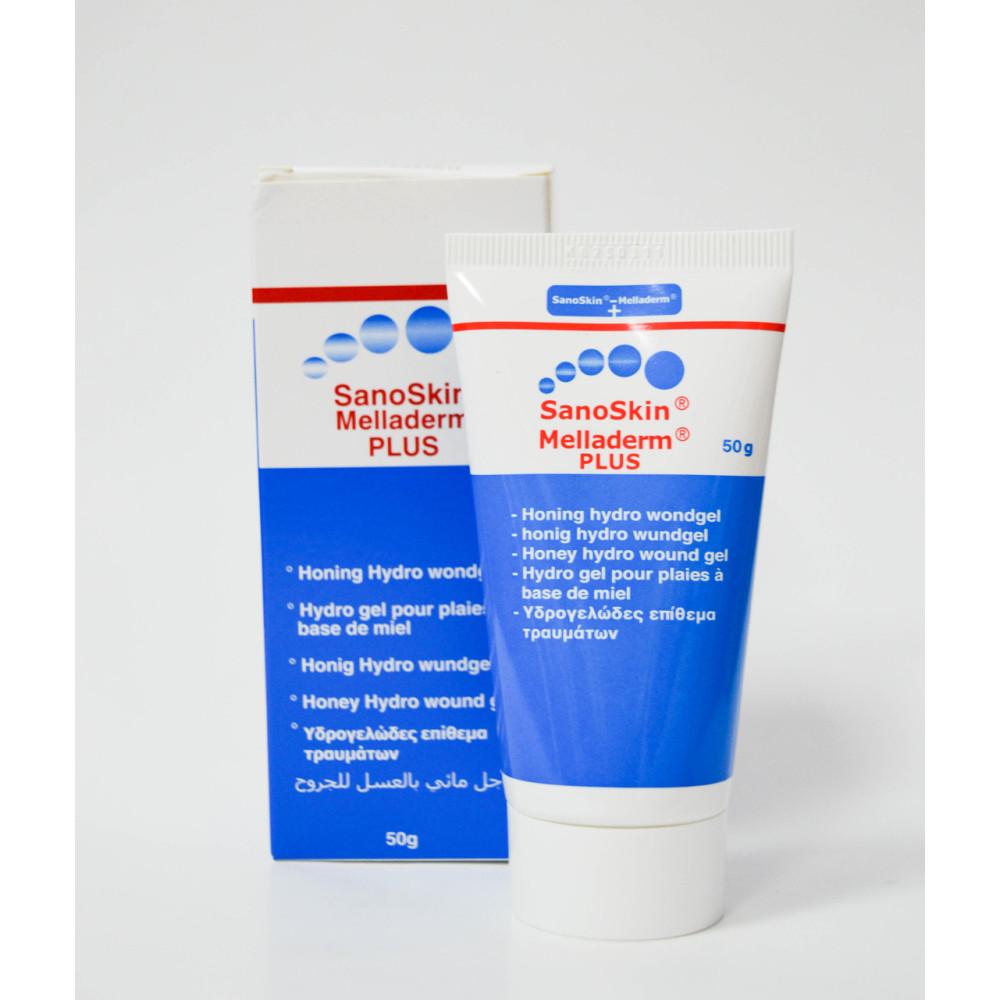 Гель для хронических, гострых ран SanoSkin Melladerm Plus 50g