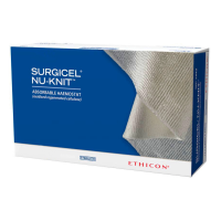 Гемостатичний матеріал Ethicon Серджісел Нью-Ніт (Surgicel Nu-knit) 2,5 см x 2,5 см, 1940GB