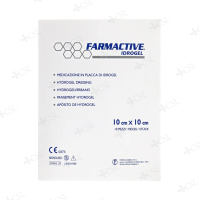 Стерильна неадгезивна гідрогелева пов'язка Farmactive Idrogel 10х10см